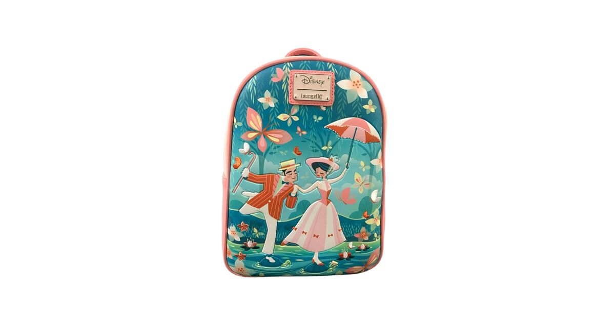 Disney Loungefly Mary Poppins shops Jolly Holiday Backpack