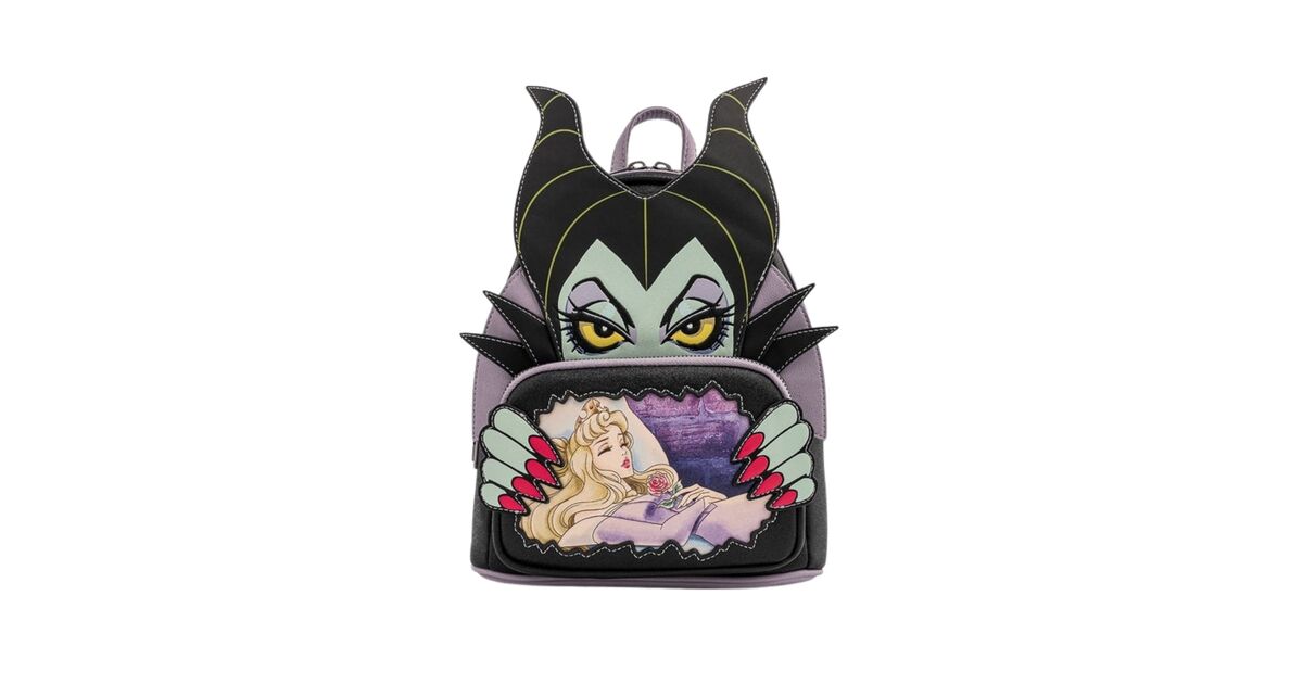 Disney Villains Danielle Nicole Mini Backpack sale Sleeping Beauty Aurora Maleficent