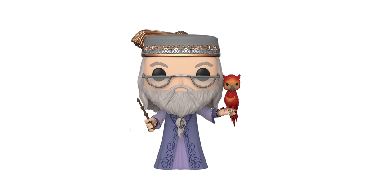 Funko Pop! Harry Potter Dumbledore w/Fawkes (25 cm)