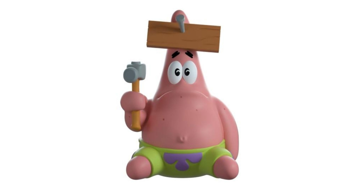 Youtooz SpongeBob SquarePants Vinyl Figure Nail on Head Patrick | Nerdom