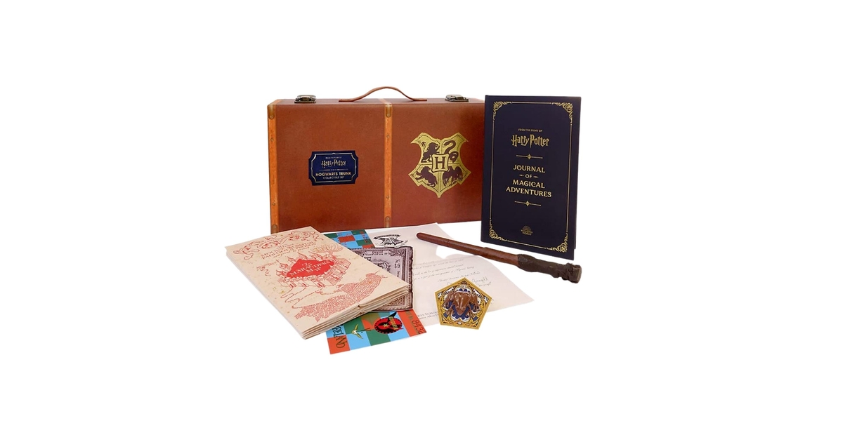 Harry Potter: Hogwarts Trunk Collectible Set | Nerdom