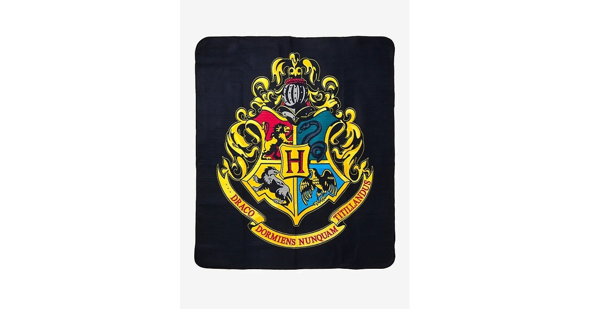 Harry Potter Hogwarts Picnic Blanket 