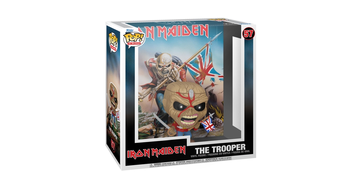 Φιγούρα Funko Pop Albums Iron Maiden The Trooper 53078 Nerdom