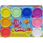 Product Hasbro Play-Doh Rainbow Non Toxic Set of 8 Colours Cans (E5062) thumbnail image