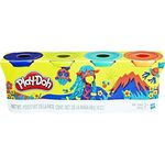 Product Hasbro Play-Doh Wild Color Tubs (Pack of 4) (E4867) thumbnail image