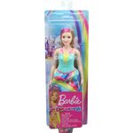 Product Mattel Barbie: Dreamtopia - Curvy Princess Doll Blonde With Pink Hairstreak (GJK16) thumbnail image