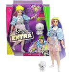 Product Mattel Barbie Extra: Curvy Doll with Shimmer Look and Pet Puppy (GVR05) thumbnail image