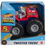 Product Mattel Hot Wheels Monster Trucks: Twisted Tredz 1:43 - 5 Alarm (GVK41) thumbnail image