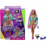 Product Mattel Barbie Extra: Pink Braids Hair Dark Skin Doll (GXF09) thumbnail image