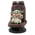 Product Diamond Disney Star Wars: The Mandalorian - The Child in Co-Pilot Seat Statue (1/2) (AUG202092) thumbnail image