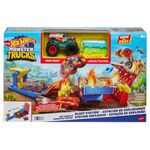 Product Mattel Hot Wheels Monster Trucks Set - Blast Station (HFB12) thumbnail image