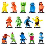 Product P.M.I. Gang Beasts Collectible Figures - 5 Pack -including 1 rare hidden character (S1) (Random) (GB2040) thumbnail image