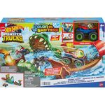 Product Mattel Hot Wheels Monster Trucks: Color Shifters - Swamp Chomp Playset (HGV14) thumbnail image