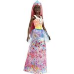 Product Mattel Barbie Dreamtopia: Princess Dark Skin Doll with Light-Pink Hair (HGR14) thumbnail image