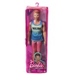 Product Mattel Barbie Ken Doll - Fashionistas #192 Blue Ombre Malibu Tank, Red Shorts Vitiligo Doll (HBV26) thumbnail image