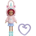 Product Mattel Polly Pocket: Hoodie Buddy - Unicorn Doll (HKW02) thumbnail image