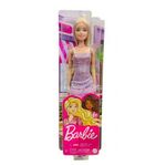 Product Mattel Barbie: Glitz Outfits - Brown Hair Doll with Purple Dress (HJR93) thumbnail image