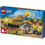 Product LEGO® City: Construction Trucks and Wrecking Ball Crane (60391) thumbnail image