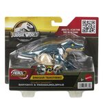 Product Mattel Jurassic World: Fierce Changers Double Danger - Baryonyx  Parasaurolophus (HLP09) thumbnail image