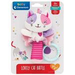 Product AS Baby Clementoni - Lovely Cat Rattle (1000-17784) thumbnail image
