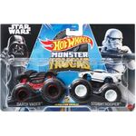 Product Mattel Hot Wheels Monster Trucks: Demolition Doubles Star Wars - Darth Vader VS Stromtrooper (HLT59) thumbnail image