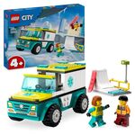 Product LEGO® City: Emergency Ambulance and Snowboarder (60403) thumbnail image