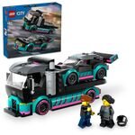 Product LEGO® City: Race Car and Car Carrier Truck Building Toy (60406) thumbnail image