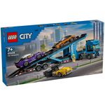 Product LEGO® City Great Vehicles: Car Transporter Truck with Sports Cars (60408) thumbnail image