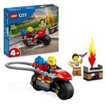 Product LEGO® City: Fire Rescue Motorcycle Building Set (60410) thumbnail image