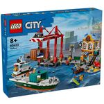 Product LEGO® My City: Seaside Harbor with Cargo Ship (60422) thumbnail image