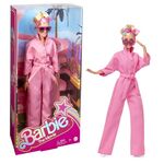 Product Mattel Barbie The Movie Collectible Doll Margot Robbie as Barbie in Pink Power Jumpsuit (HRF29) thumbnail image