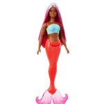 Product Mattel Barbie® Dreamtopia: Mermaid Orange - Black Skin Doll (HRR04) thumbnail image