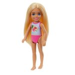 Product Mattel Barbie®: Club Chelsea Beach Doll with Flower Swimsuit (HTK25) thumbnail image