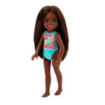 Product Mattel Barbie®: Club Chelsea Beach Doll with Dark Skin (HTK27) thumbnail image