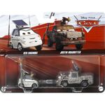 Product Mattel Disney Pixar: Cars On the Road - Ken Enginoki  Justin Roaddritter (Set of 2) (HTX13) thumbnail image