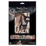 Product Σετ 9 Αφίσες Attack On Titan Portfolio Characters thumbnail image