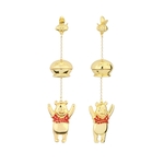 Product Disney Couture Winnie The Pooh Gold Plated Honey Pot Earrings thumbnail image