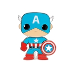 Product Funko Pop! Large Pin Marvel Captain America thumbnail image