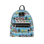 Product Loungefly Dc Superheroes Chibi Lineup Mini Backpack thumbnail image