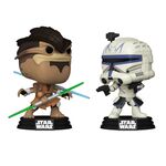 Product Φιγούρα Funko Pop! Star Wars The Clone Wars Pong Krell vs Captain Rex 2-Pack thumbnail image