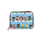 Product Loungefly DC Superheroes Lineup Zip Around Wallet thumbnail image