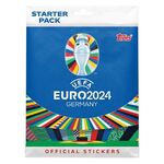 Product Topps Euro 2024 Starter Pack Sticker (Άλμπουμ + 24 Αυτοκόλλητα) thumbnail image
