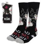 Product Disney Villains Pattern Socks thumbnail image