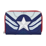 Product Loungefly Marvel Falcon Captain America Cosplay Zip Around Wallet thumbnail image