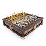 Product Harry Potter Quidditch Chess Set Silver & Gold Plated thumbnail image