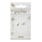 Product Harry Potter Hedwig & Letter Silver Plated Stud Earrings thumbnail image