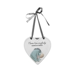 Product Κρεμαστό Διακοσμητικό Disney Winnie The Pooh Christoper Robin Resin Relief Heart Eyeore thumbnail image