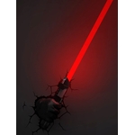 Product Star Wars Darth Vader Lightsaber Wall Lamp thumbnail image