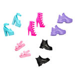 Product Mattel Barbie: Accessories - 5 Pair of Shoes (HWV71) thumbnail image