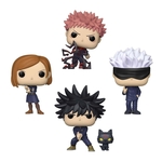 Product Funko Pop! Jujutsu Kaisen Yuji Itadori, Megumi Fushiguro, Nobara Kugisaki & Satoru Gojo (GITD) 4-Pack (Special Edition) thumbnail image